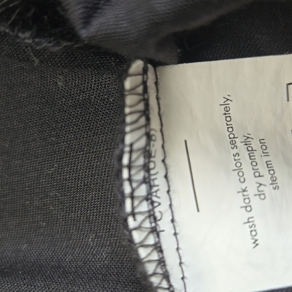 Van Heusen Flex Men's Black Dress Shirt Regular Fit 17 1/2 34/35 - Picture 7 of 7